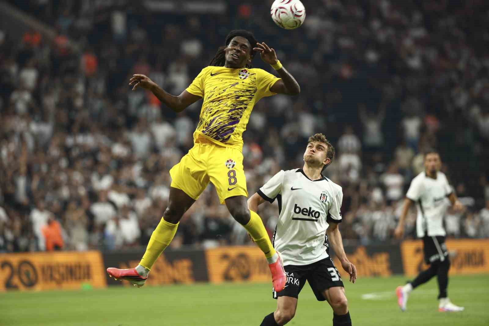 Trendyol Süper Lig: Beşiktaş: 1 - Eyüpspor: 0 (Maç sonucu)