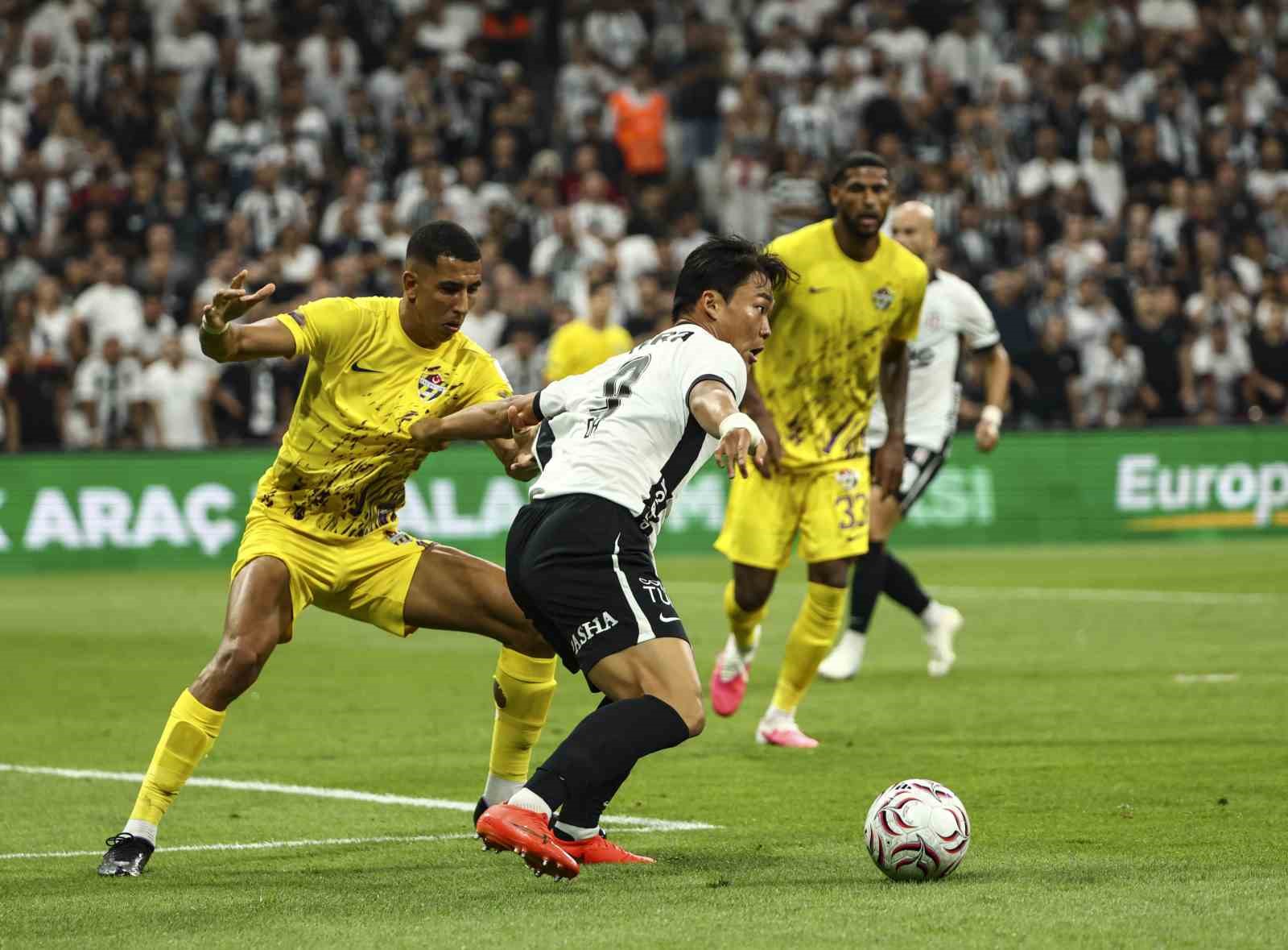 Trendyol Süper Lig: Beşiktaş: 1 - Eyüpspor: 0 (Maç sonucu)