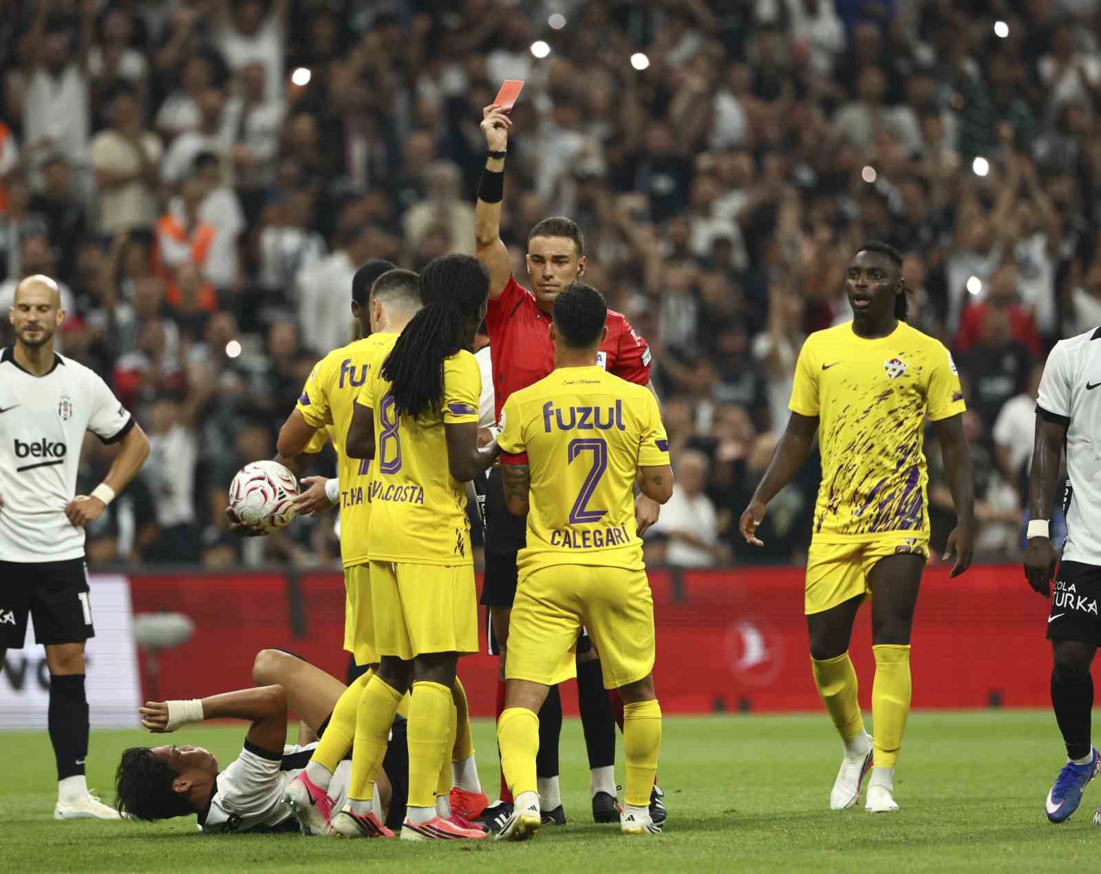 Trendyol Süper Lig: Beşiktaş: 1 - Eyüpspor: 0 (Maç sonucu)