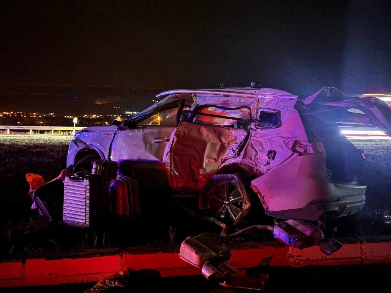 Erzincan’da yolcu otobüsü ile SUV tipi araç çarpıştı: 1’i ağır 7 yaralı