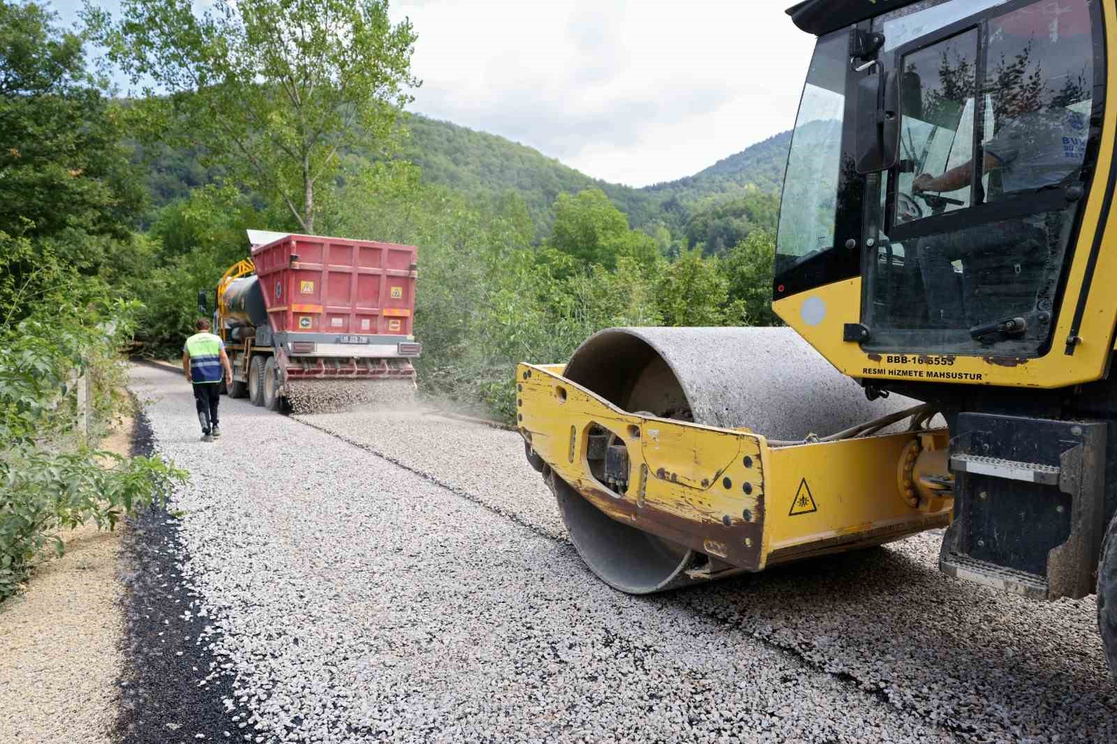Bursa’nın kırsalında ulaşım konforu artıyor