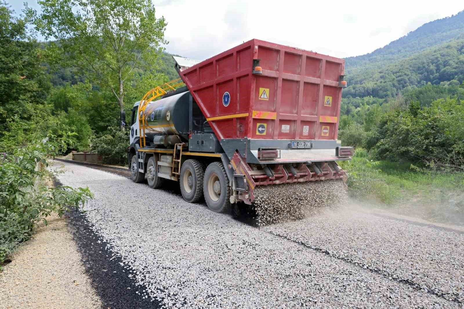 Bursa’nın kırsalında ulaşım konforu artıyor