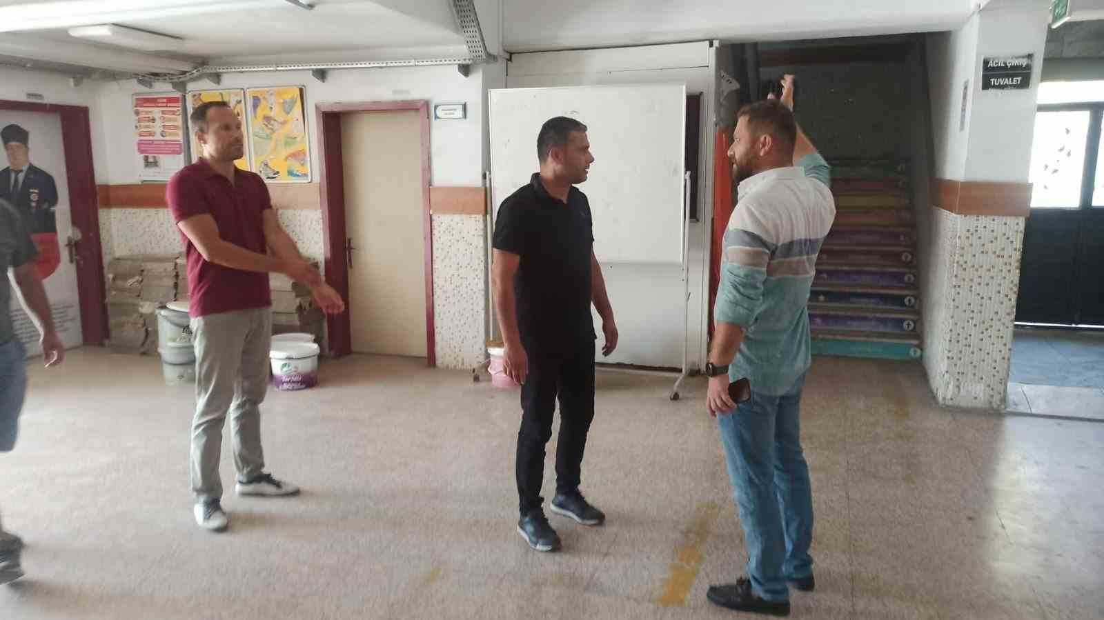 Didim’de okullar yeni eğitim öğretim yılına hazırlanıyor
