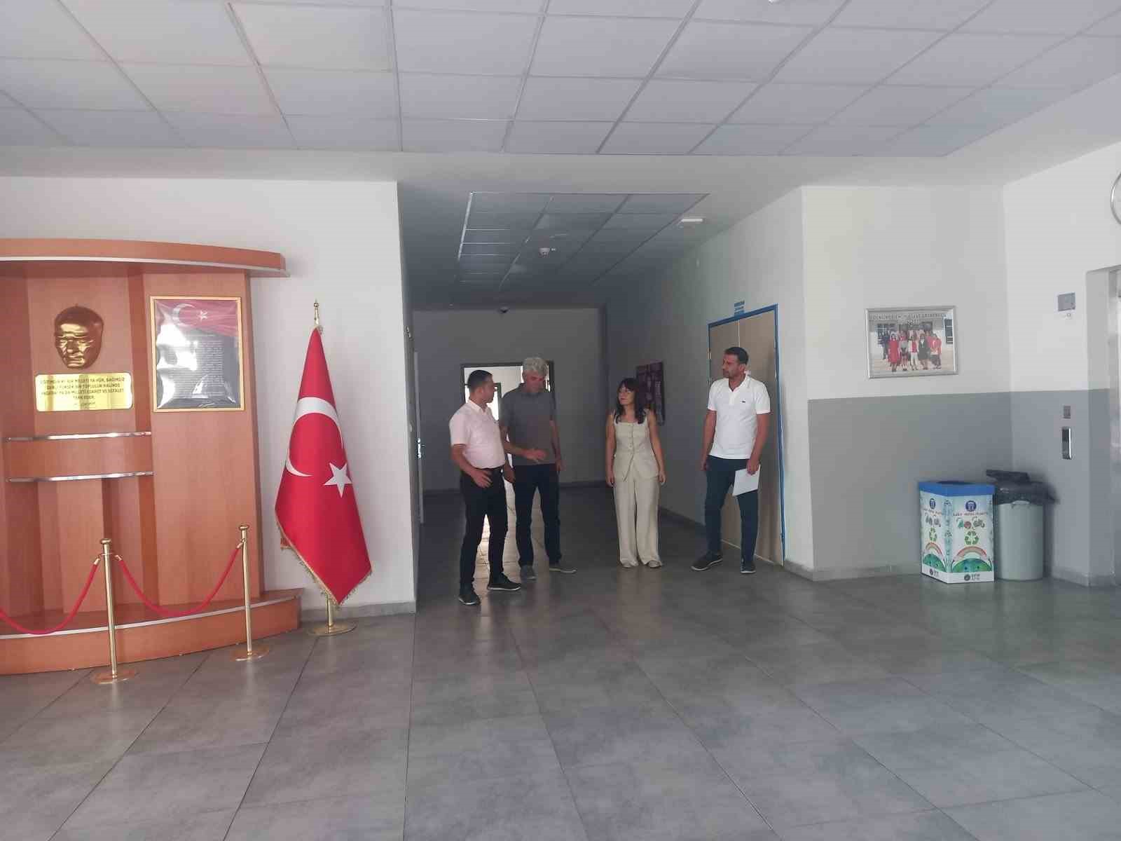 Didim’de okullar yeni eğitim öğretim yılına hazırlanıyor