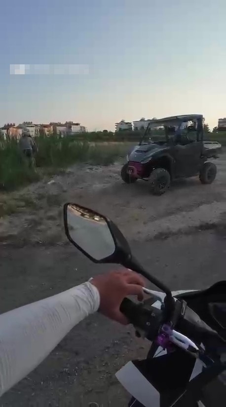 ATV aracın çarptığı yavru köpeğin taşla öldürüldüğü iddiası ortalığı karıştırdı