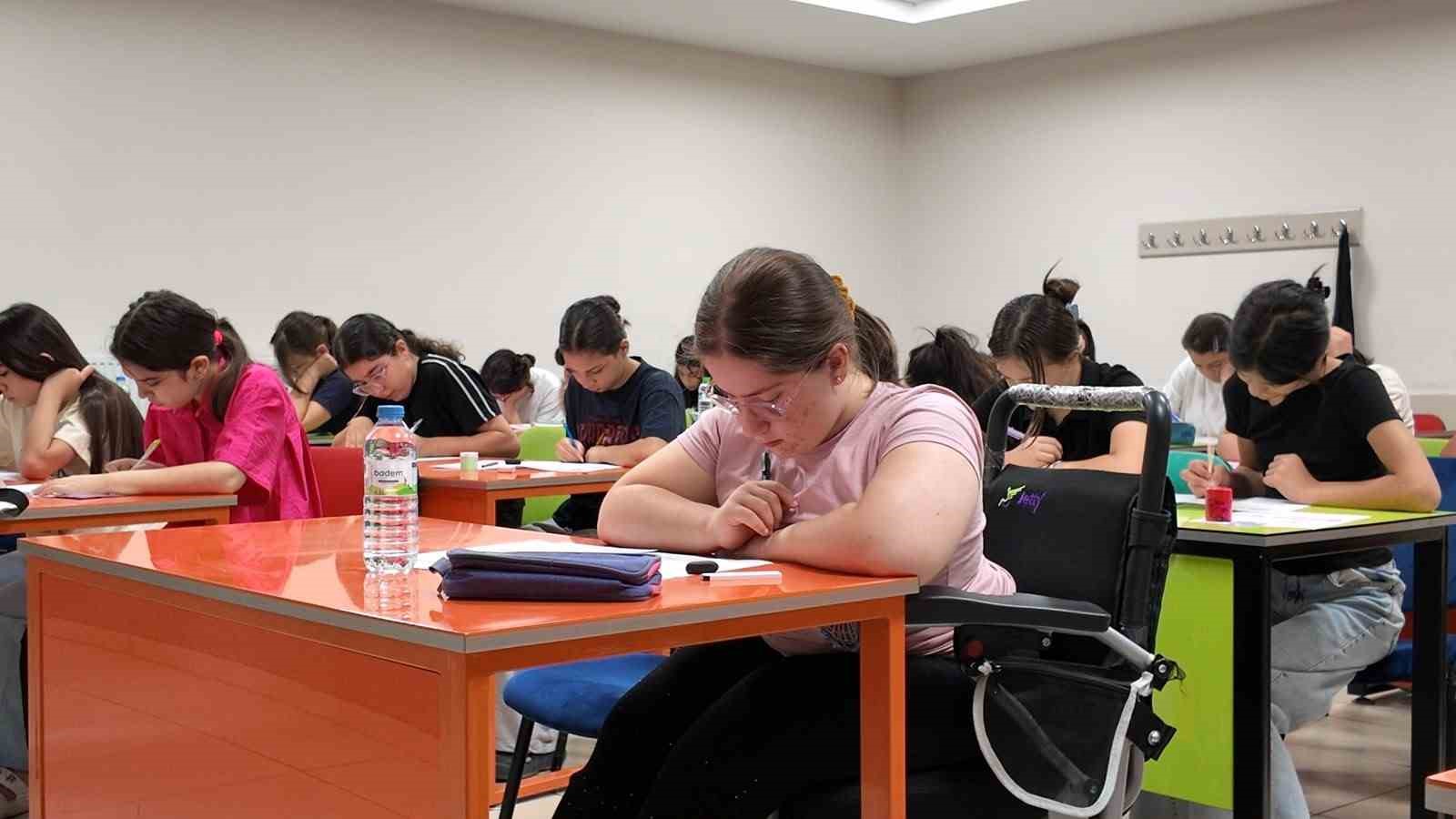 Genç KAYMEK’in LGS Deneme Sınavı’na yoğun ilgi
