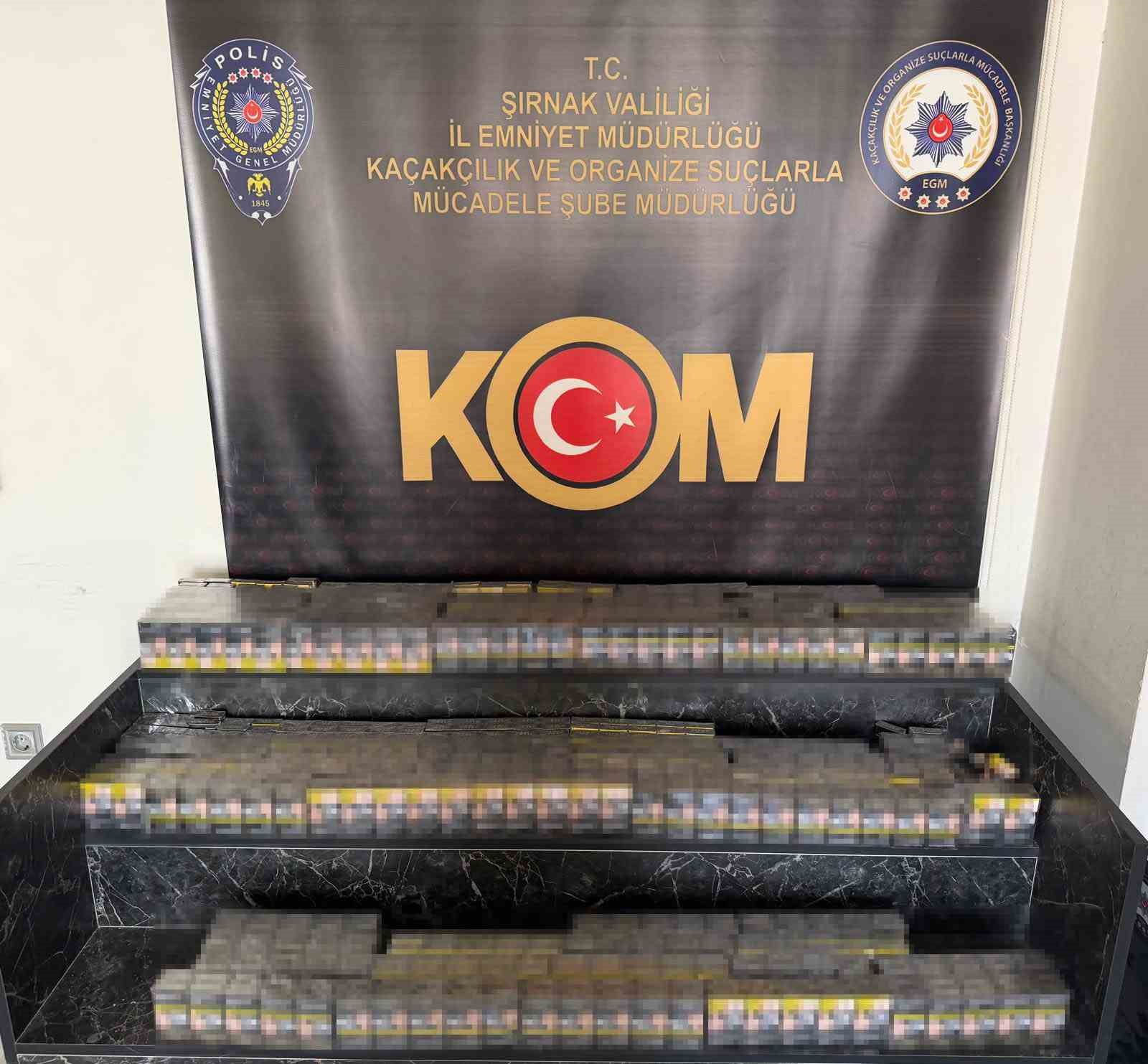 Şırnak’ta asayiş ve narkotik operasyonları düzenlendi