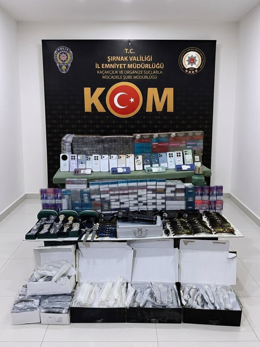 Şırnak’ta asayiş ve narkotik operasyonları düzenlendi