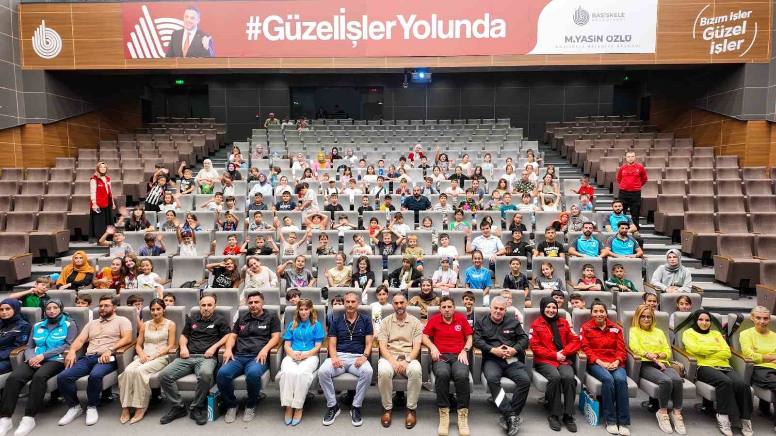 Başiskele’de gençlere yönelik afet farkındalık programı düzenlendi