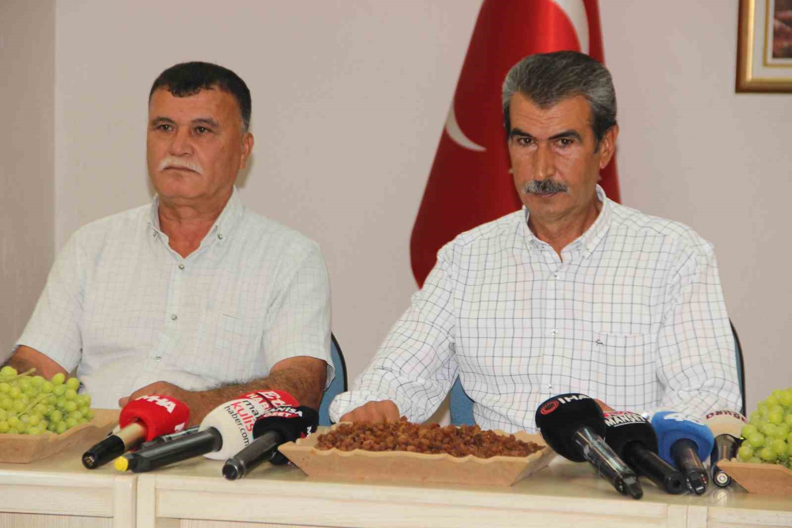 Kuru üzüm üreticisinden taban fiyat çağrısı