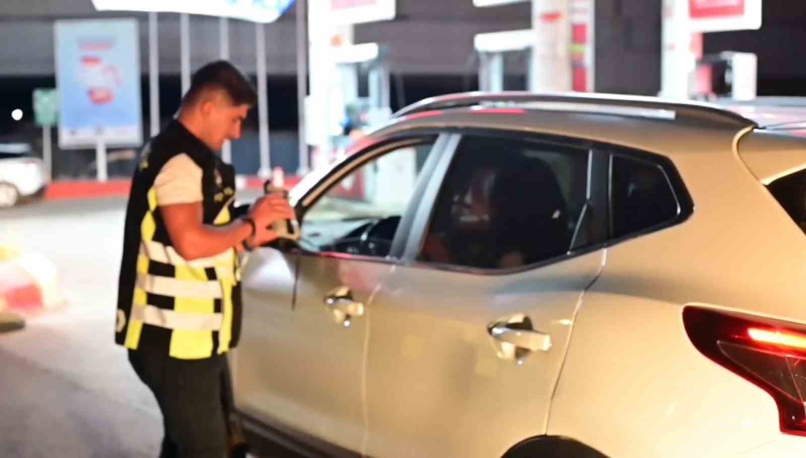 Edirne’de gece trafik uygulaması