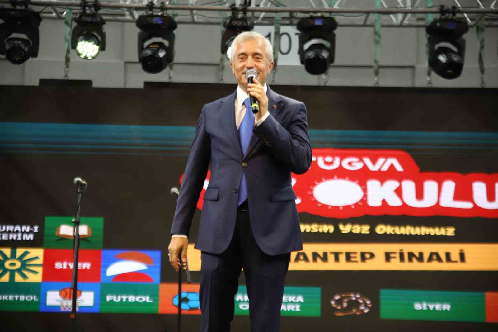 Gaziantep’te TÜGVA Yaz Okulu’nda renkli kapanış