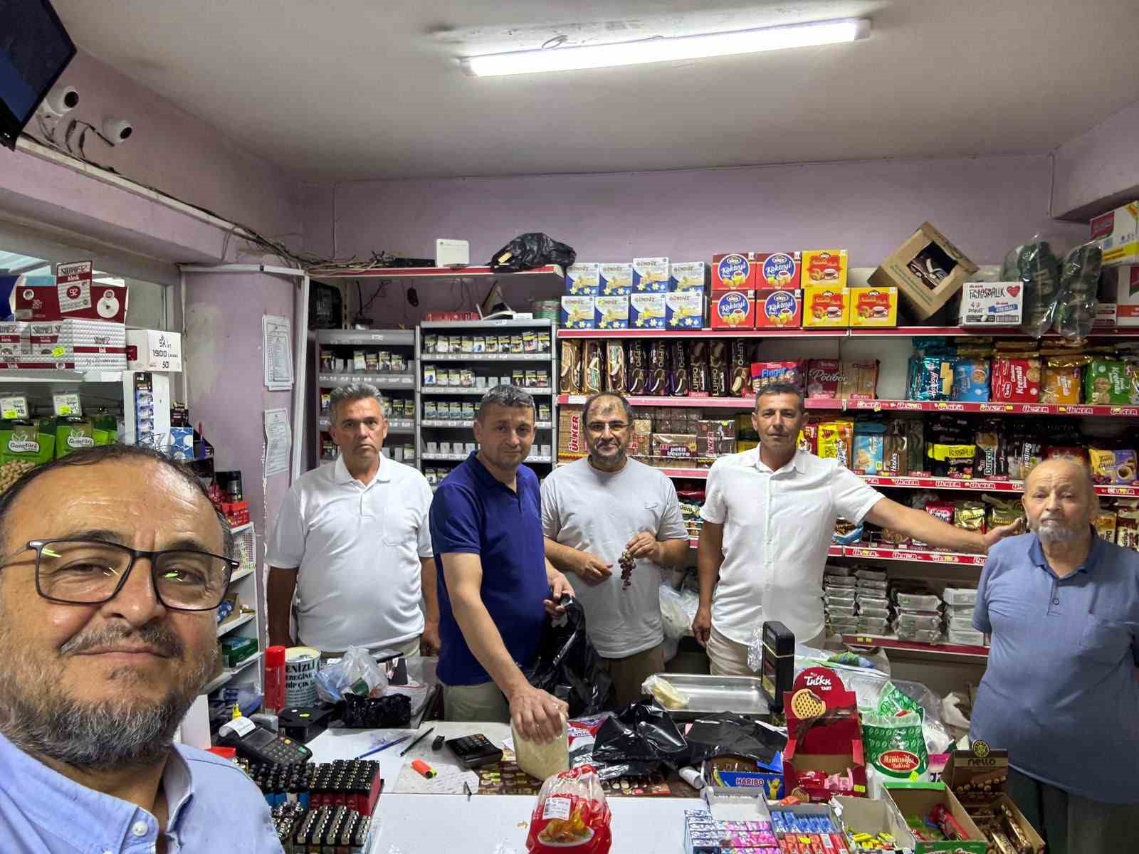 AK Parti Denizli esnafın yanında