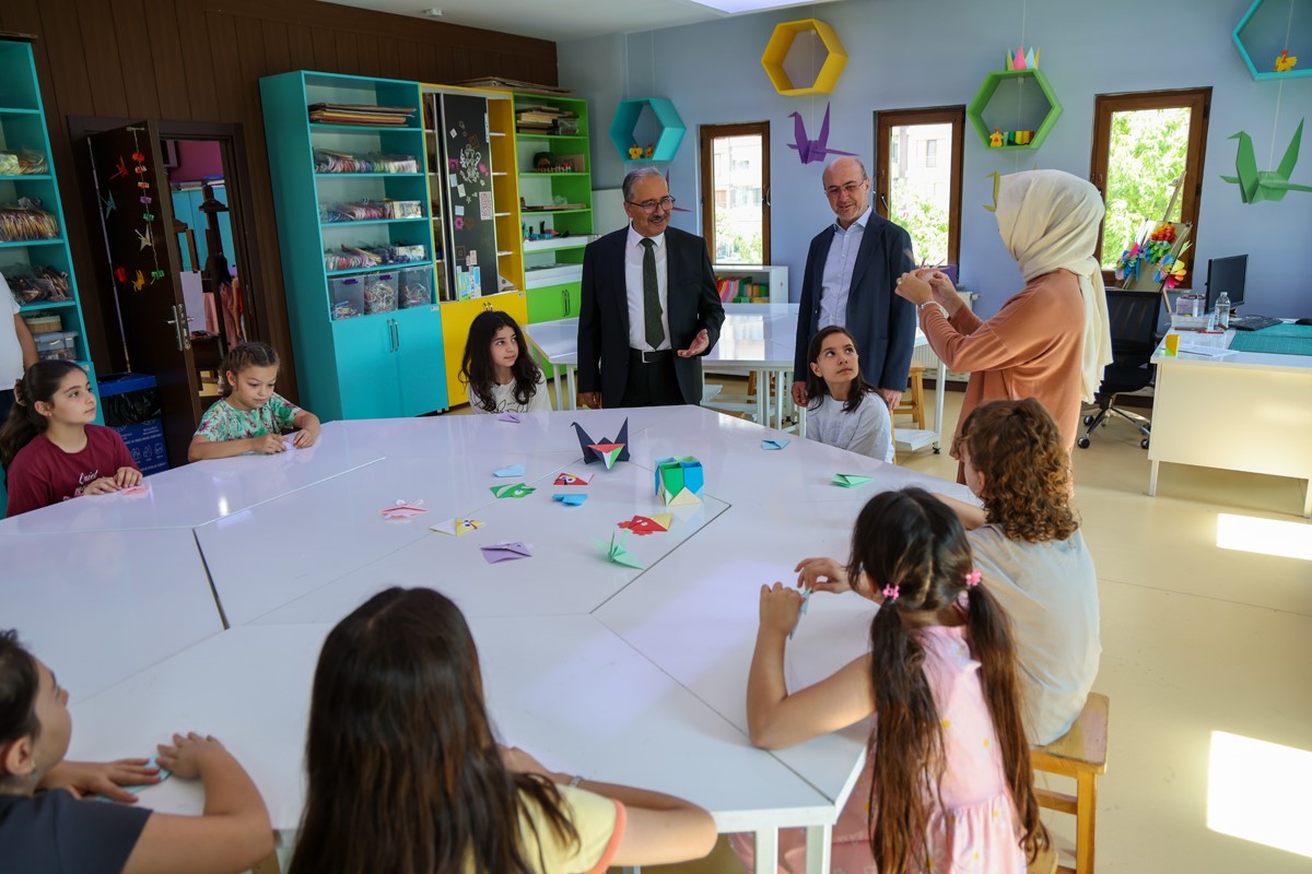 Başkan Pekyatırmacı: "Çocuklarımızın gelişimine çok yönlü katkı sunuyoruz"