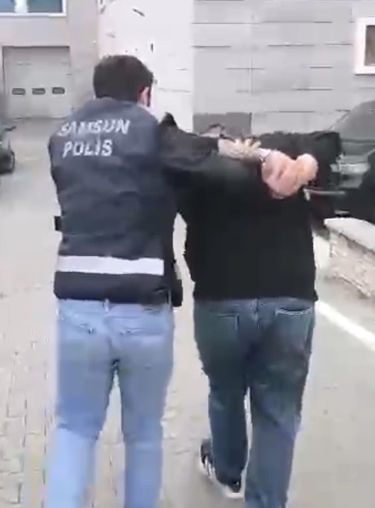 Samsun’da 8 yıl 4 ay hapis cezasıyla aranan şahıs yakalandı