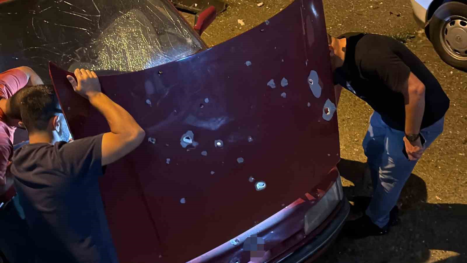 Arsin’de otoparktaki araçların üzerine insansız hava aracı düştü