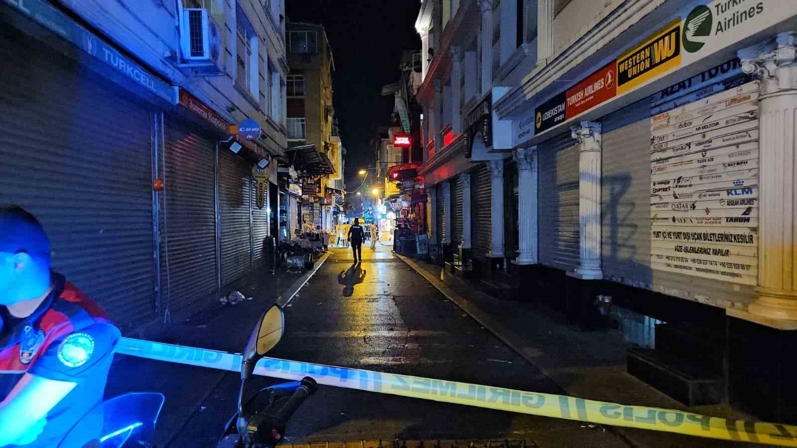 Fatih’te esnaf kavgasında silahlar konuştu: 1 ölü, 1 yaralı