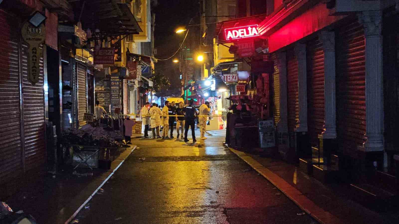 Fatih’te esnaf kavgasında silahlar konuştu: 1 ölü, 1 yaralı