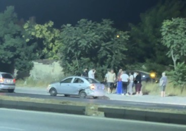 Eskişehir çevre yolunda iki otomobil çarpıştı: 1 yaralı
