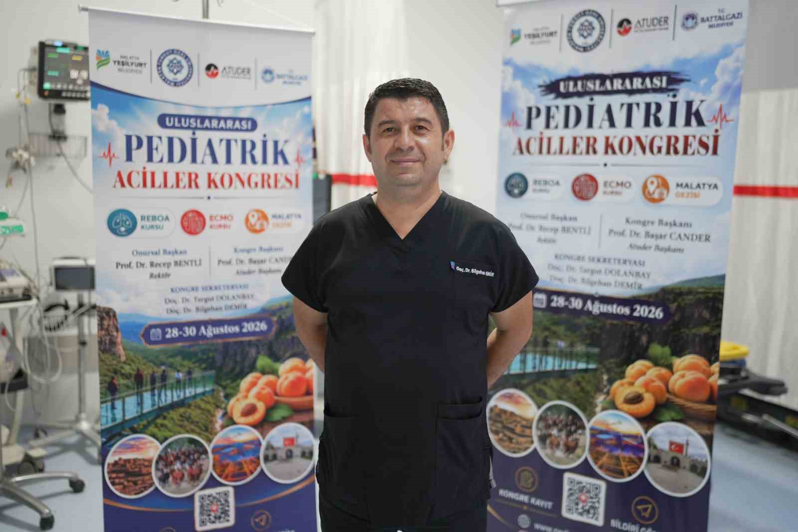Malatya, Uluslararası Pediatrik Aciller Kongresi’ne ev sahipliği yapıyor
