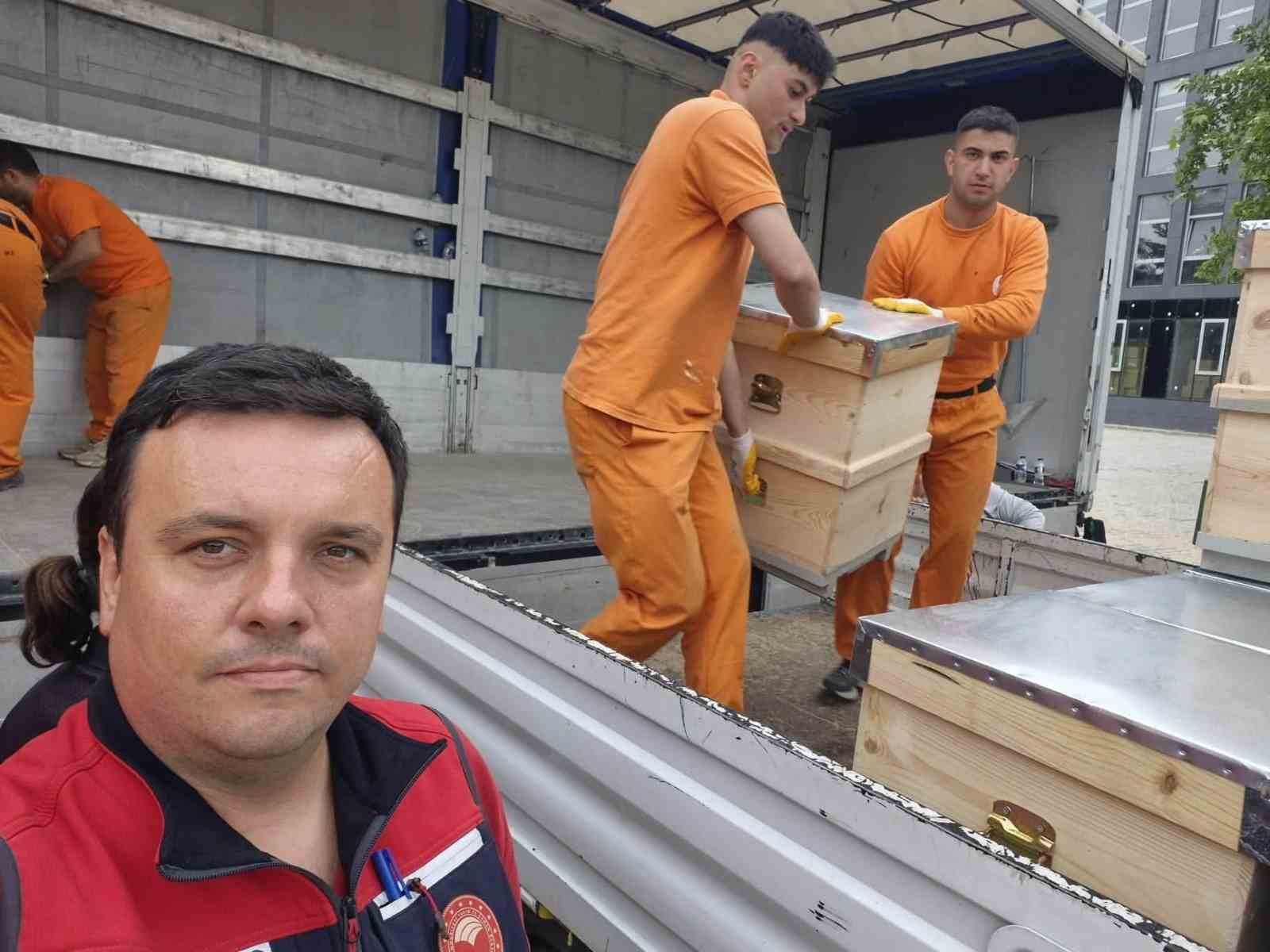 Yangından etkilenen arıcılara 2 bin kovan dağıtıldı
