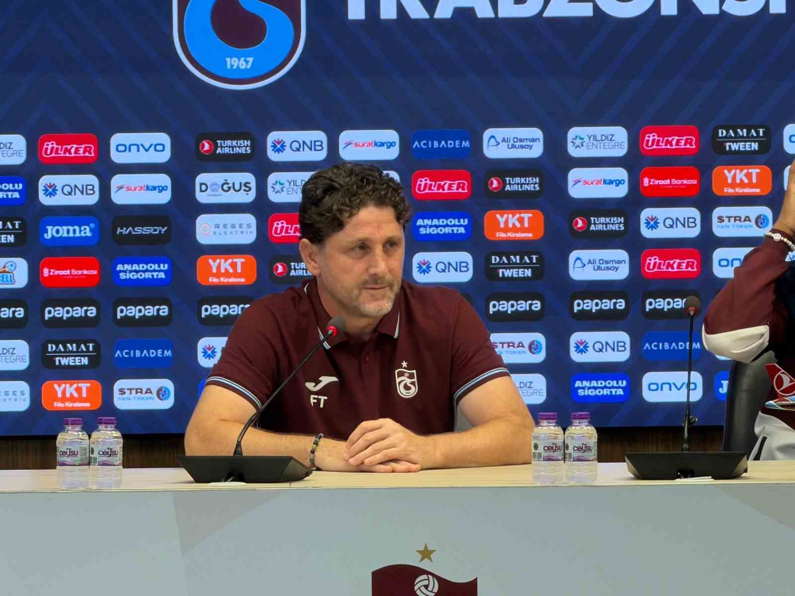 Fatih Tekke: "Avrupa’da avantaj elde etmek istiyoruz"