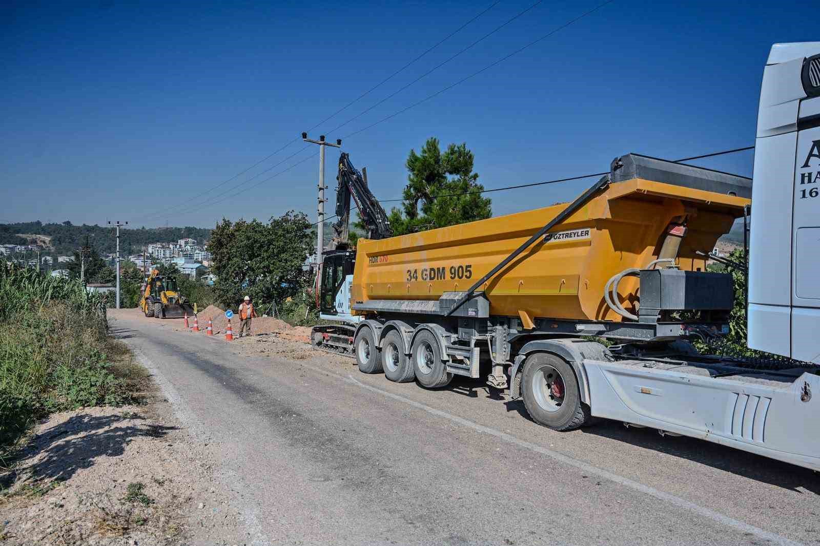 Büyükşehir’den gelişen yerleşim bölgelerine güçlü altyapı
