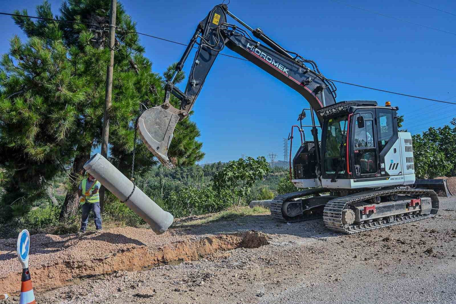 Büyükşehir’den gelişen yerleşim bölgelerine güçlü altyapı
