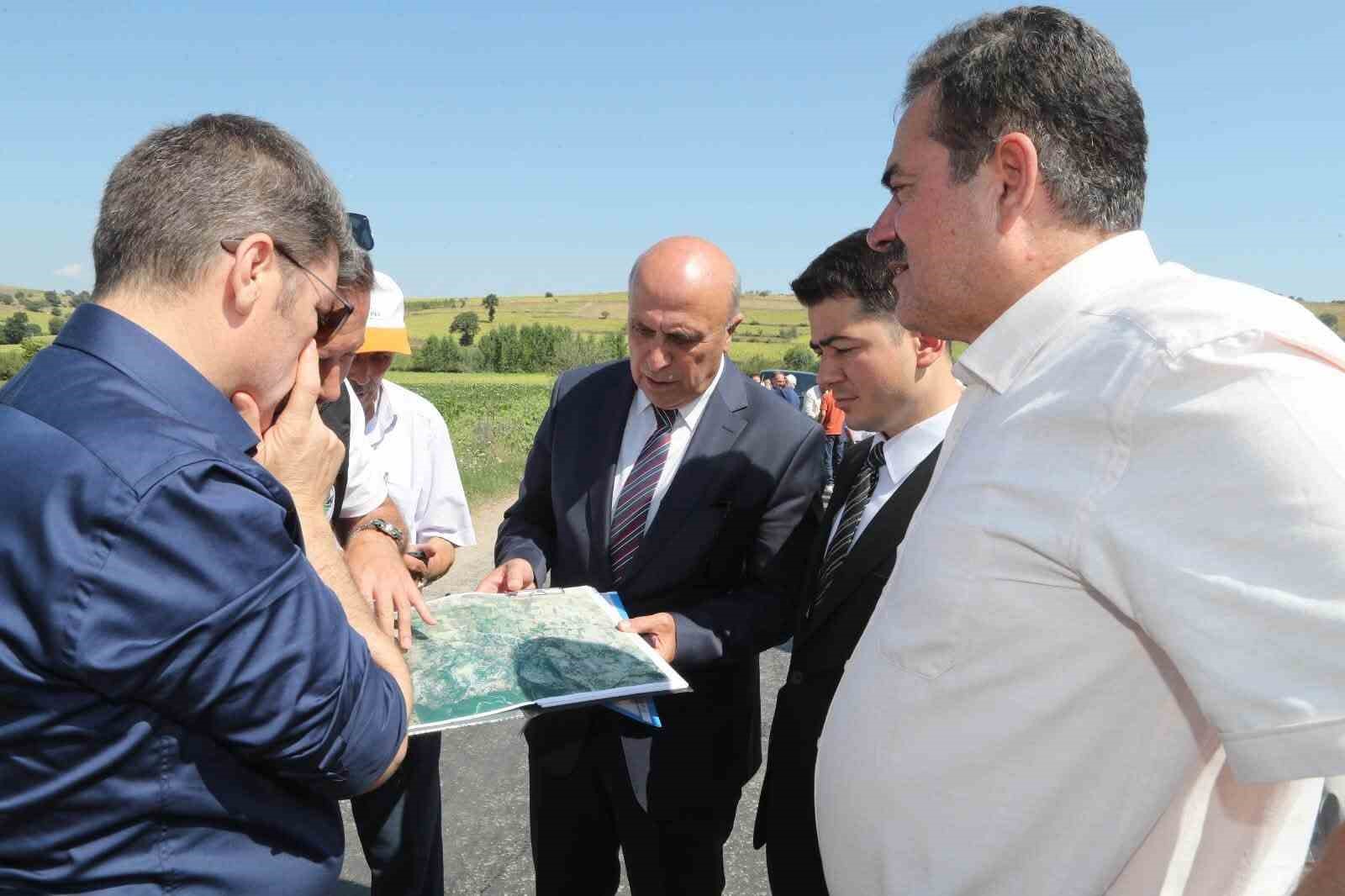 Esençay’da 305 hektarlık arazi suya kavuştu