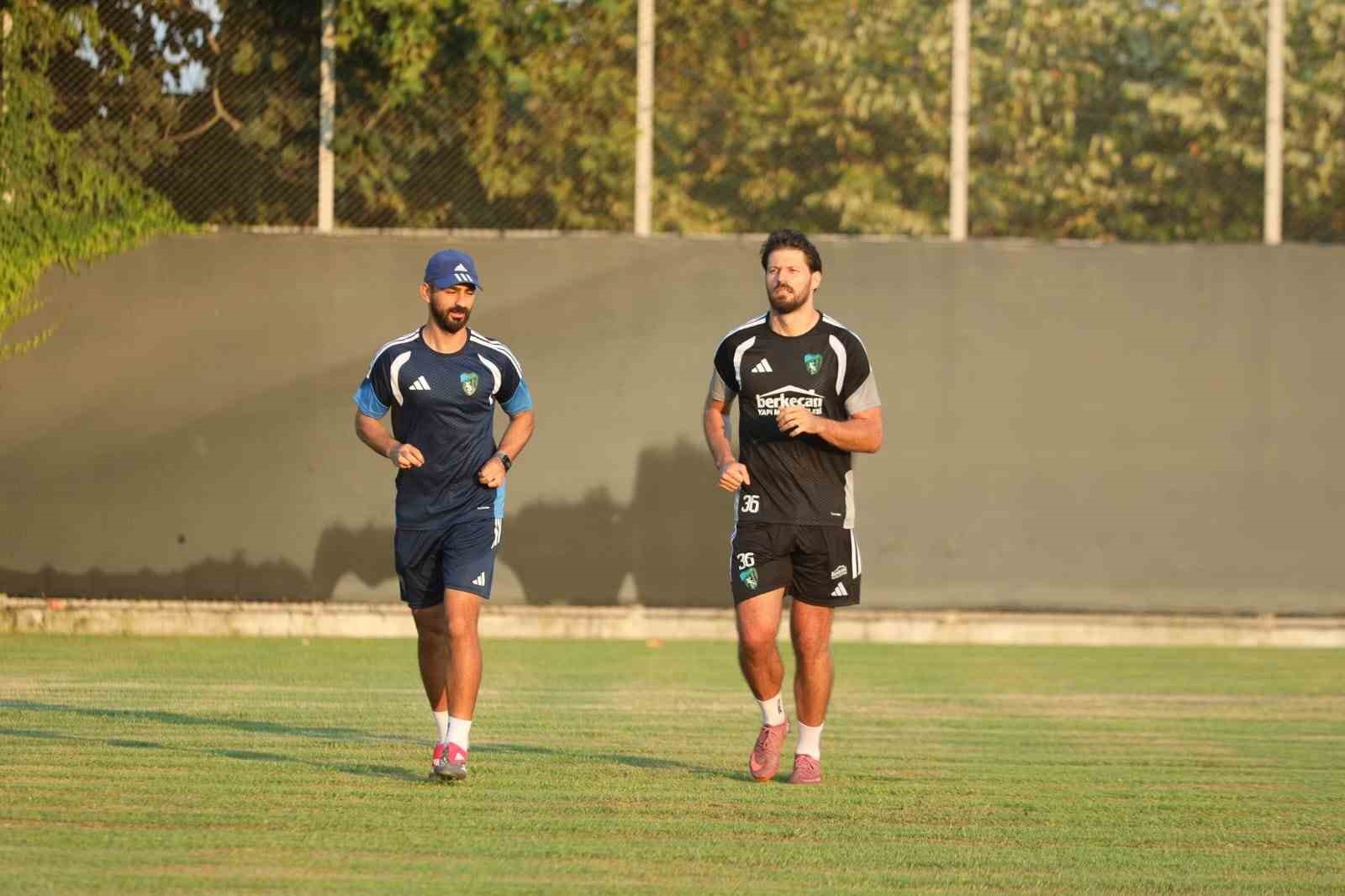 Kocaelispor’da Amed Sportif Faaliyetler maçı hazırlıkları sürüyor