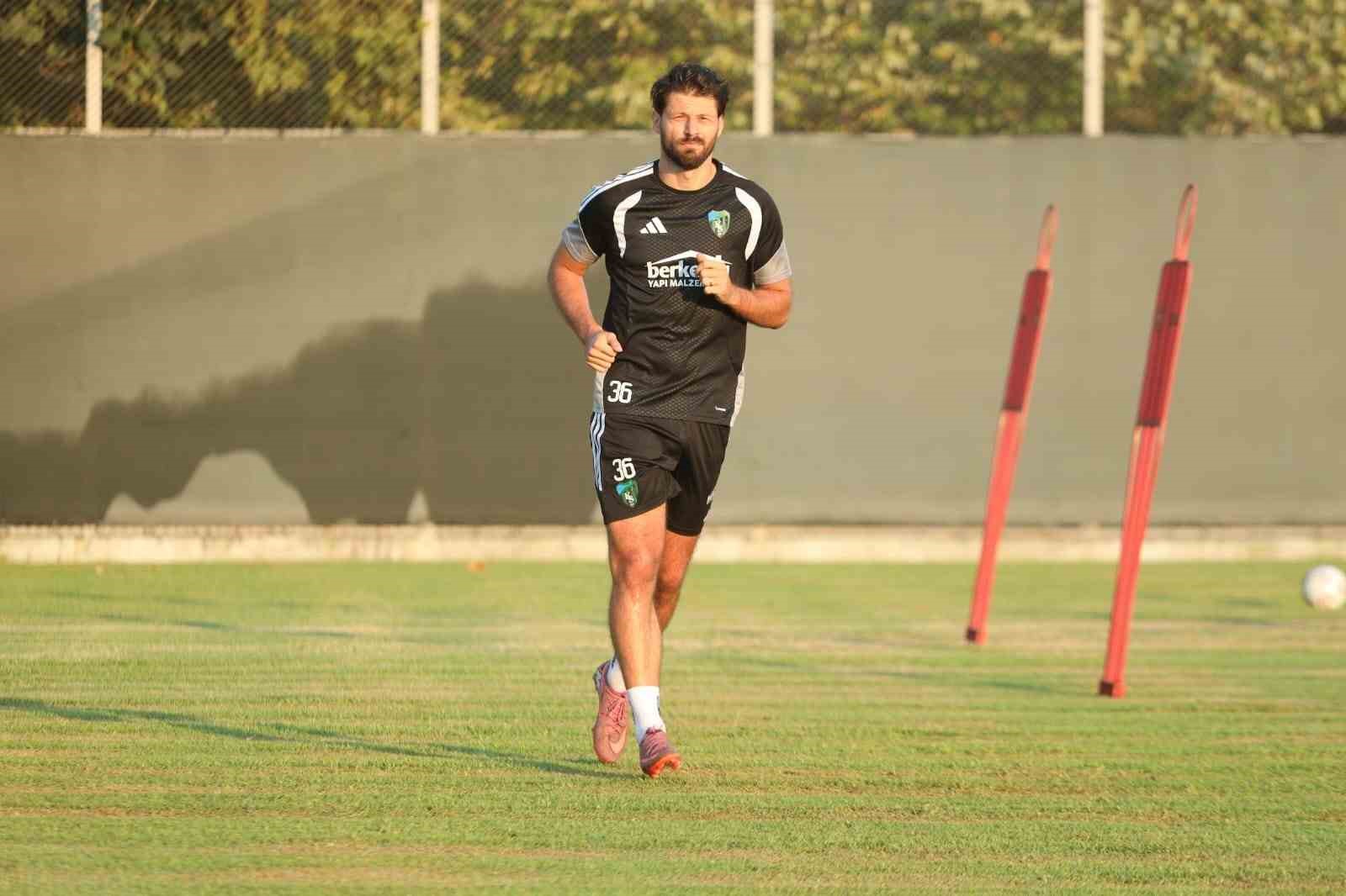 Kocaelispor’da Amed Sportif Faaliyetler maçı hazırlıkları sürüyor