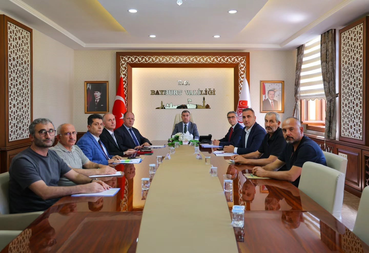 Bayburt’ta eğitim yatırımları masaya yatırıldı
