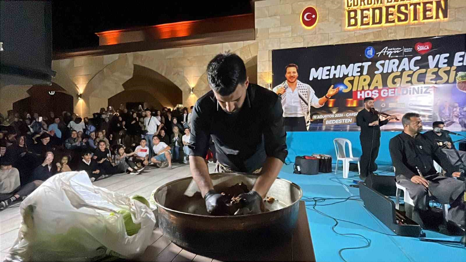 Çorum’da "sıra gecesi"ne yoğun ilgi