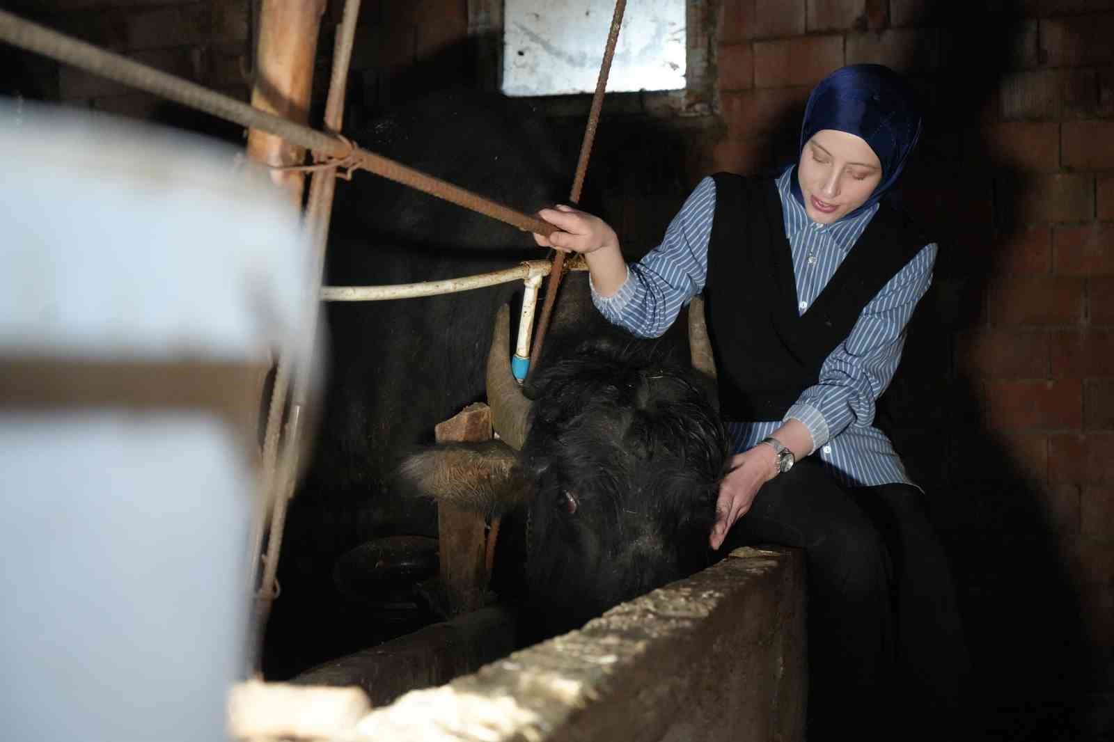 Bayburt’un ‘Mandalı Kızı’: Köyünün simgesi oldu