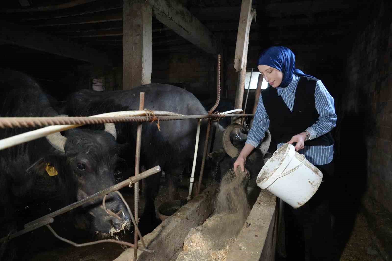 Bayburt’un ‘Mandalı Kızı’: Köyünün simgesi oldu