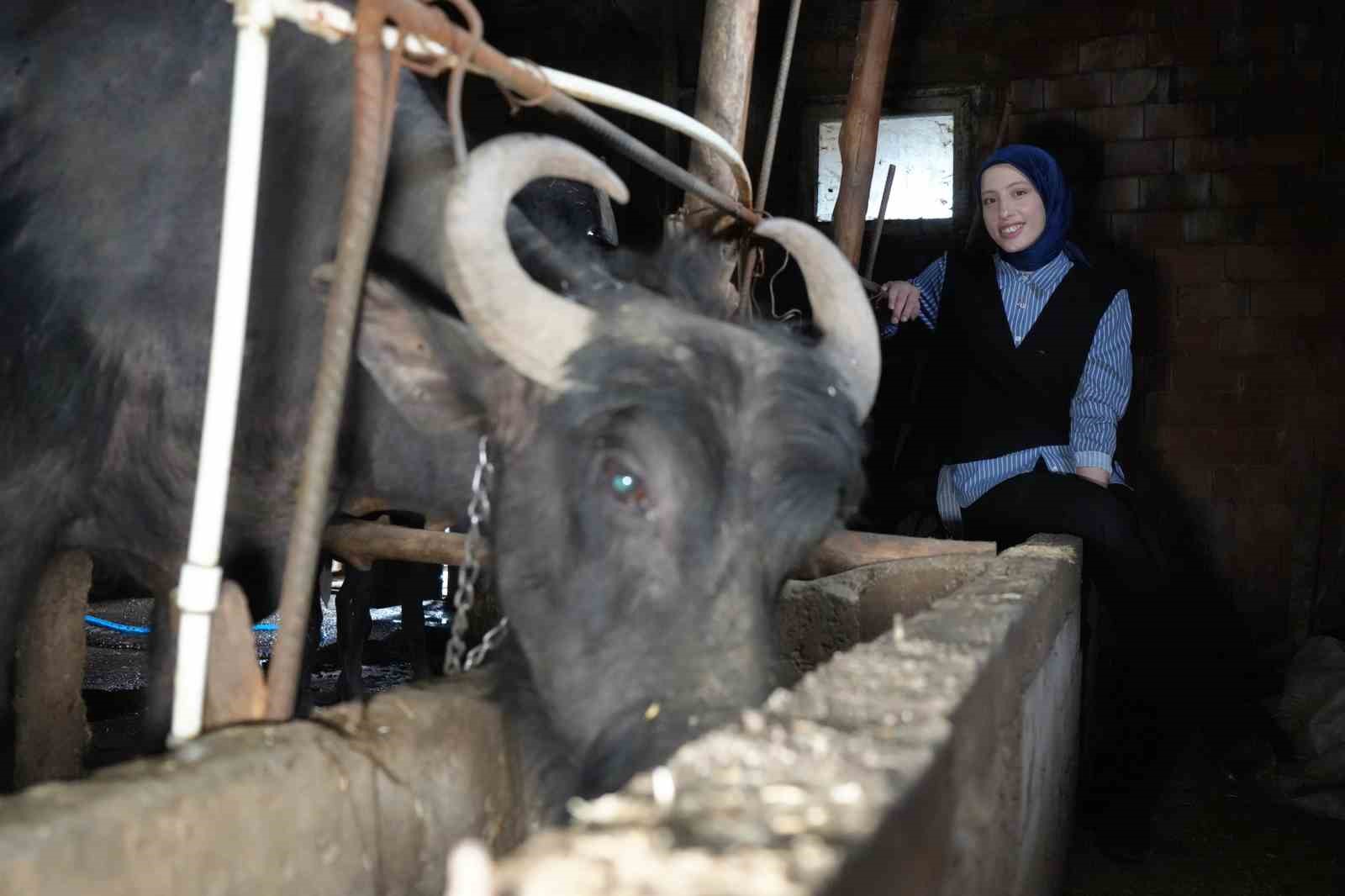Bayburt’un ‘Mandalı Kızı’: Köyünün simgesi oldu