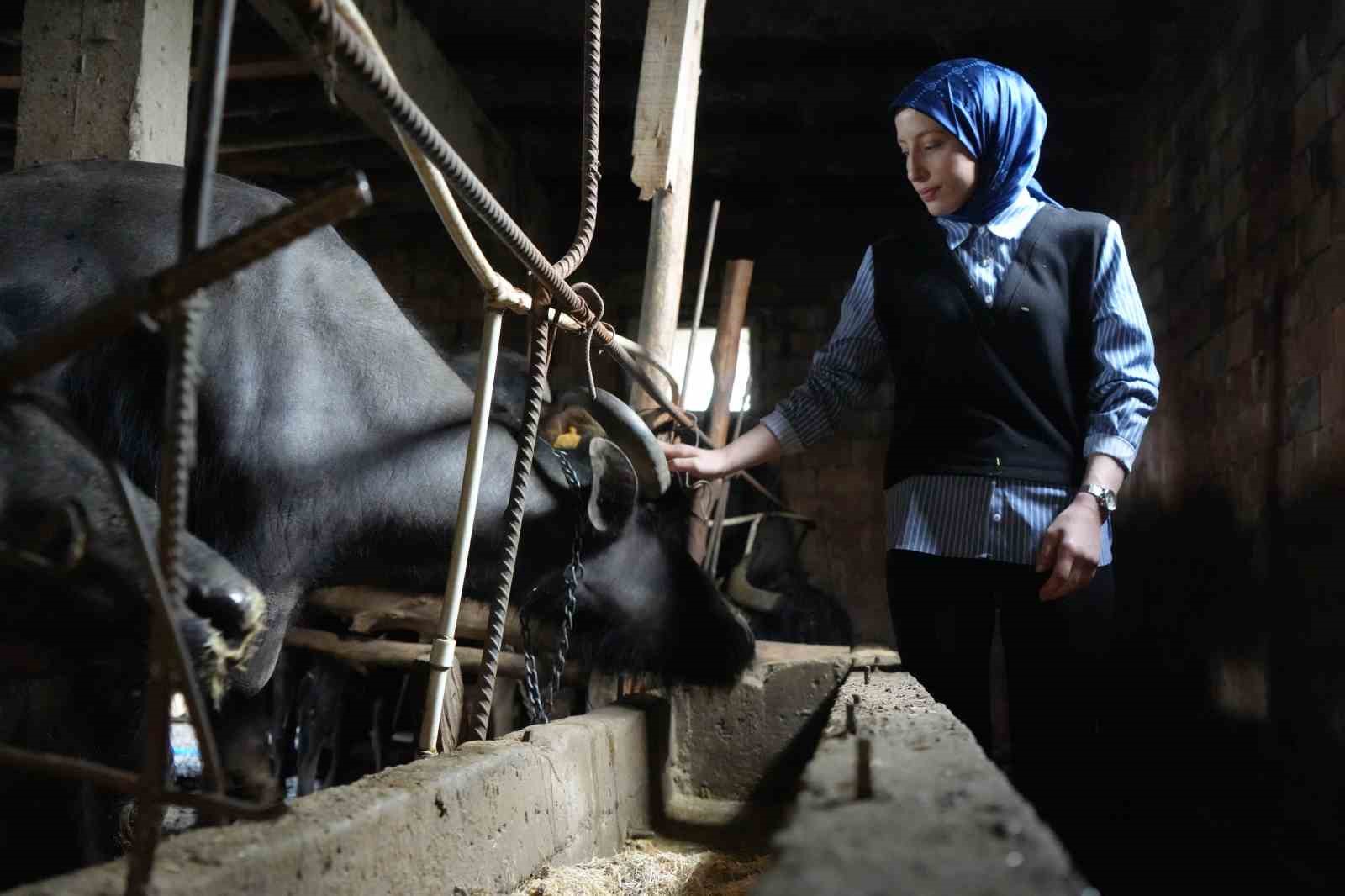 Bayburt’un ‘Mandalı Kızı’: Köyünün simgesi oldu