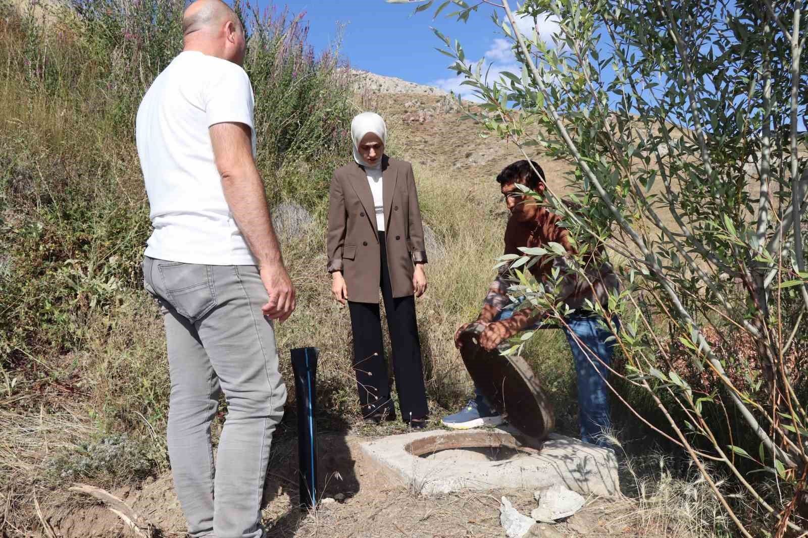Tercan’da KÖYDES kapsamında içme suyu projeleri yerinde incelendi