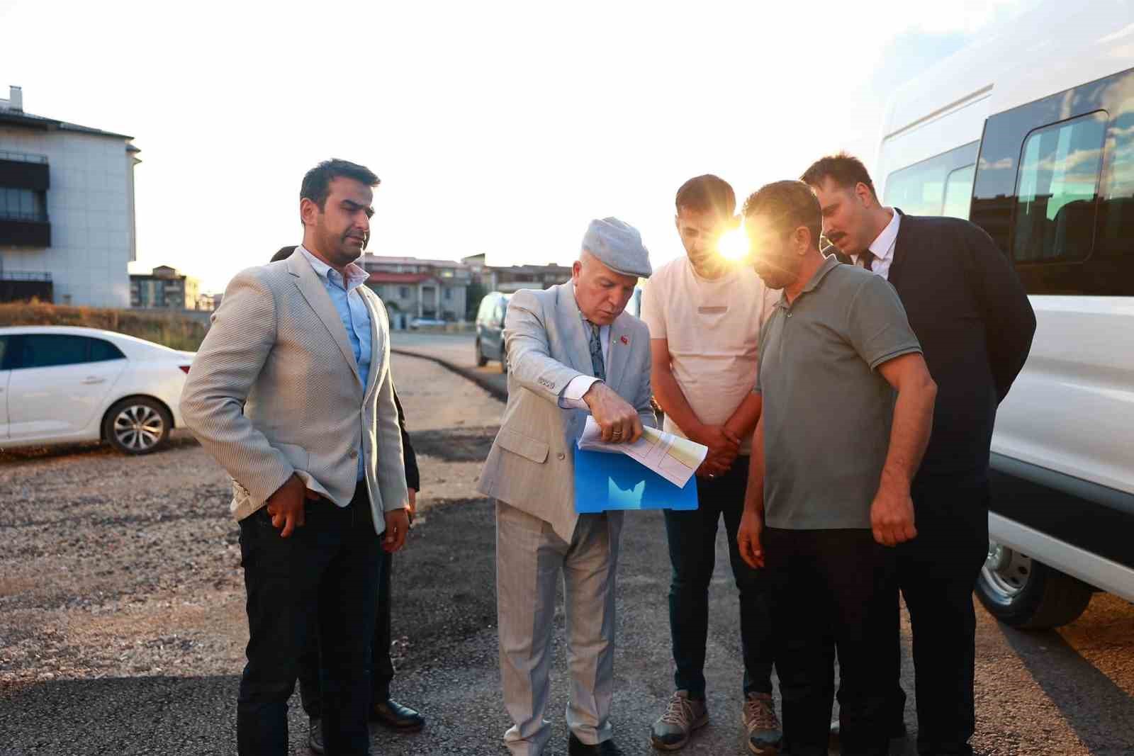 Başkan Sekmen’den Yıldızkent ve Dadaşkent’e saha çıkarması