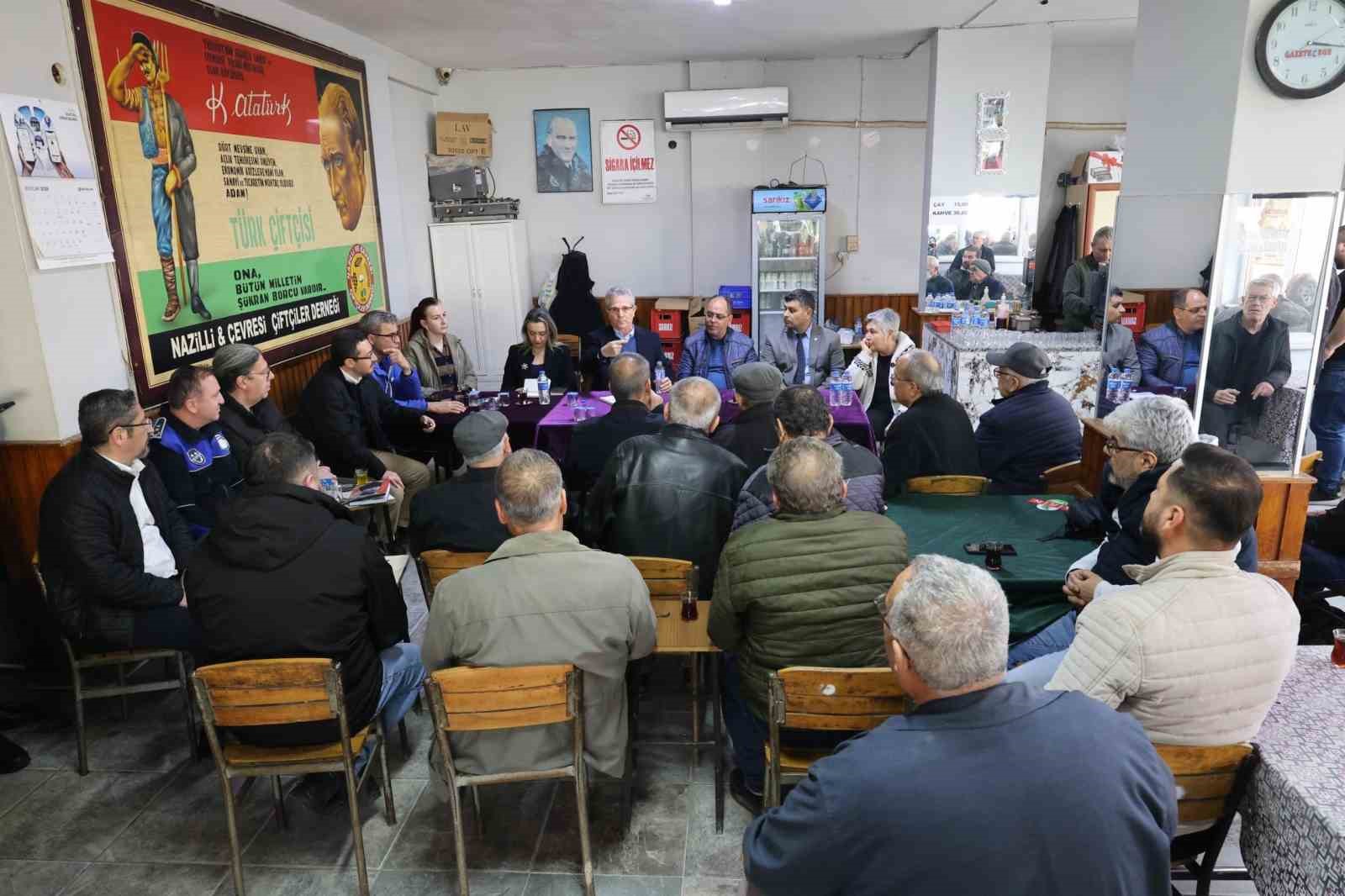 Nazilli Belediye Başkanı Tetik, 2026’nın ilk 8 ayında 13 bin 480 vatandaşı dinledi