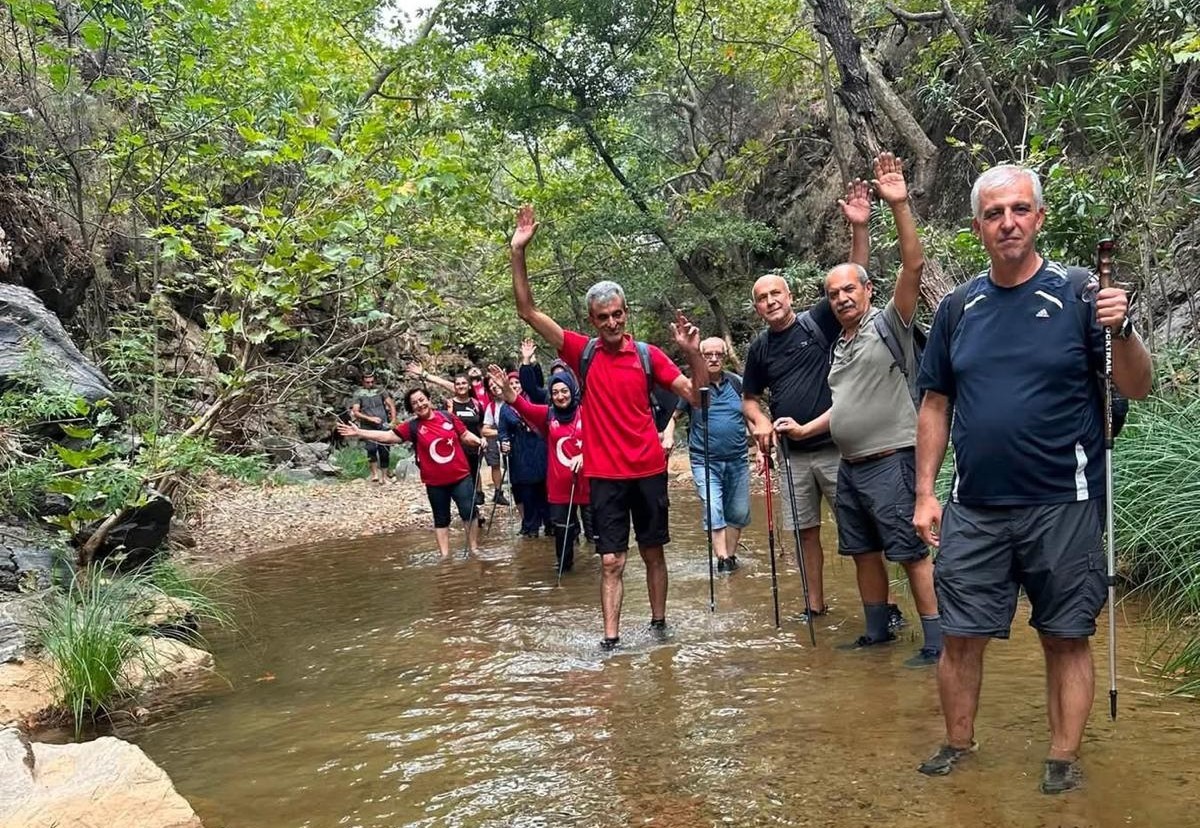 TURBELDAK’ın rotası Çıkrıkçı-Karacaali Kanyonu oldu
