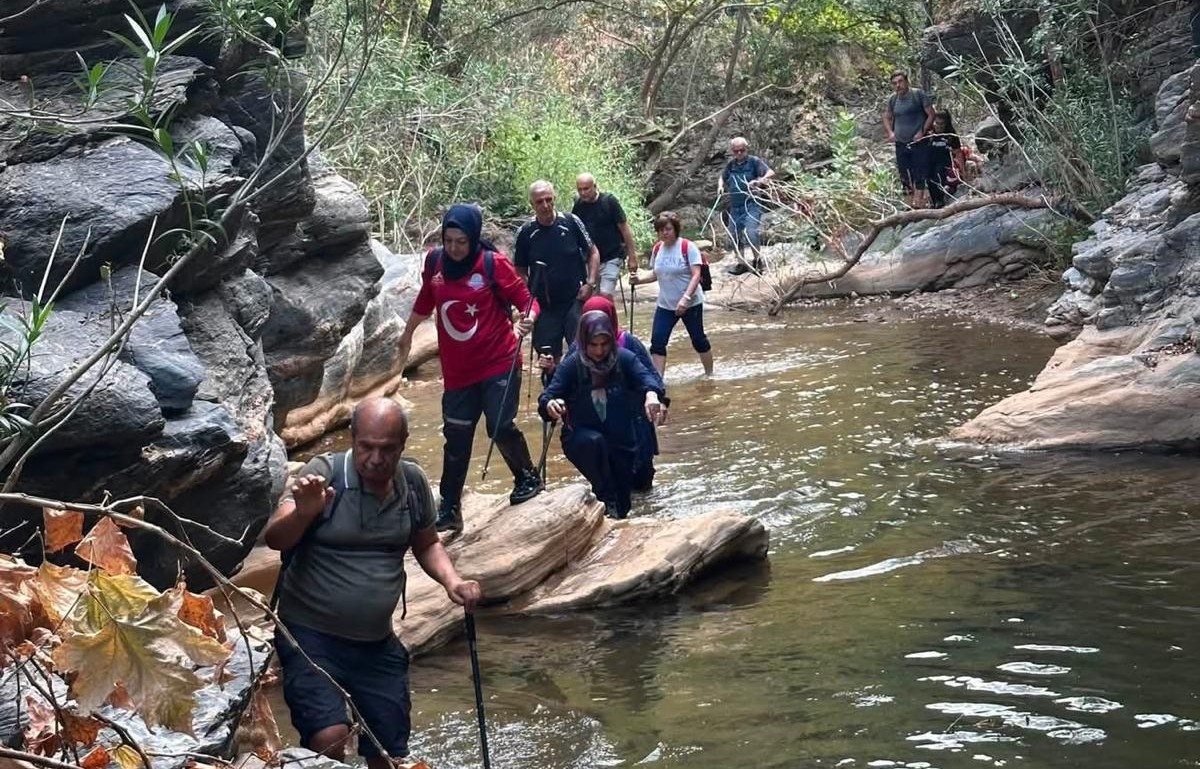 TURBELDAK’ın rotası Çıkrıkçı-Karacaali Kanyonu oldu