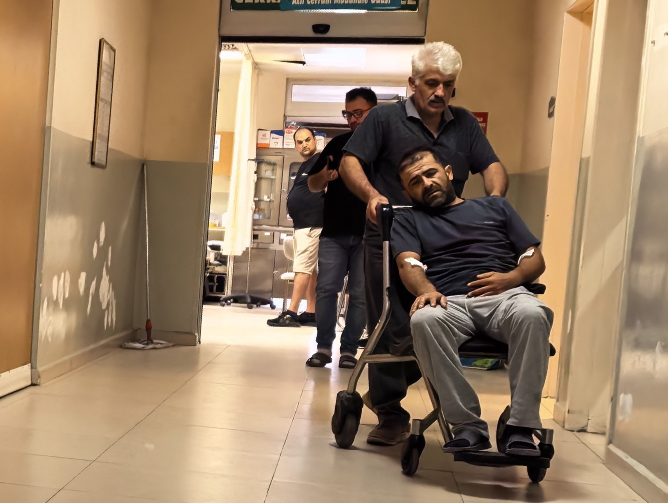 Mobilya fabrikasında feci iş kazası
