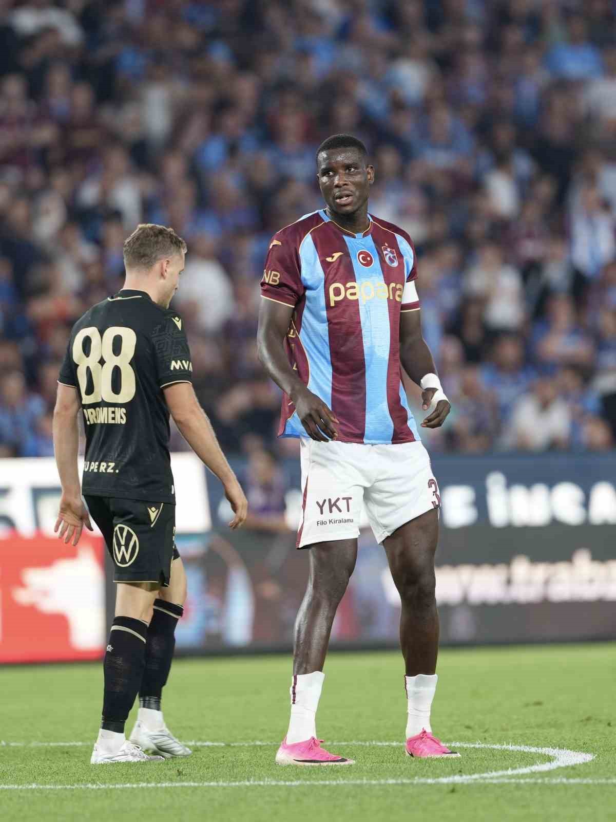 UEFA Avrupa Ligi: Trabzonspor: 0 - Ferencvaros: 1 (İlk yarı)
