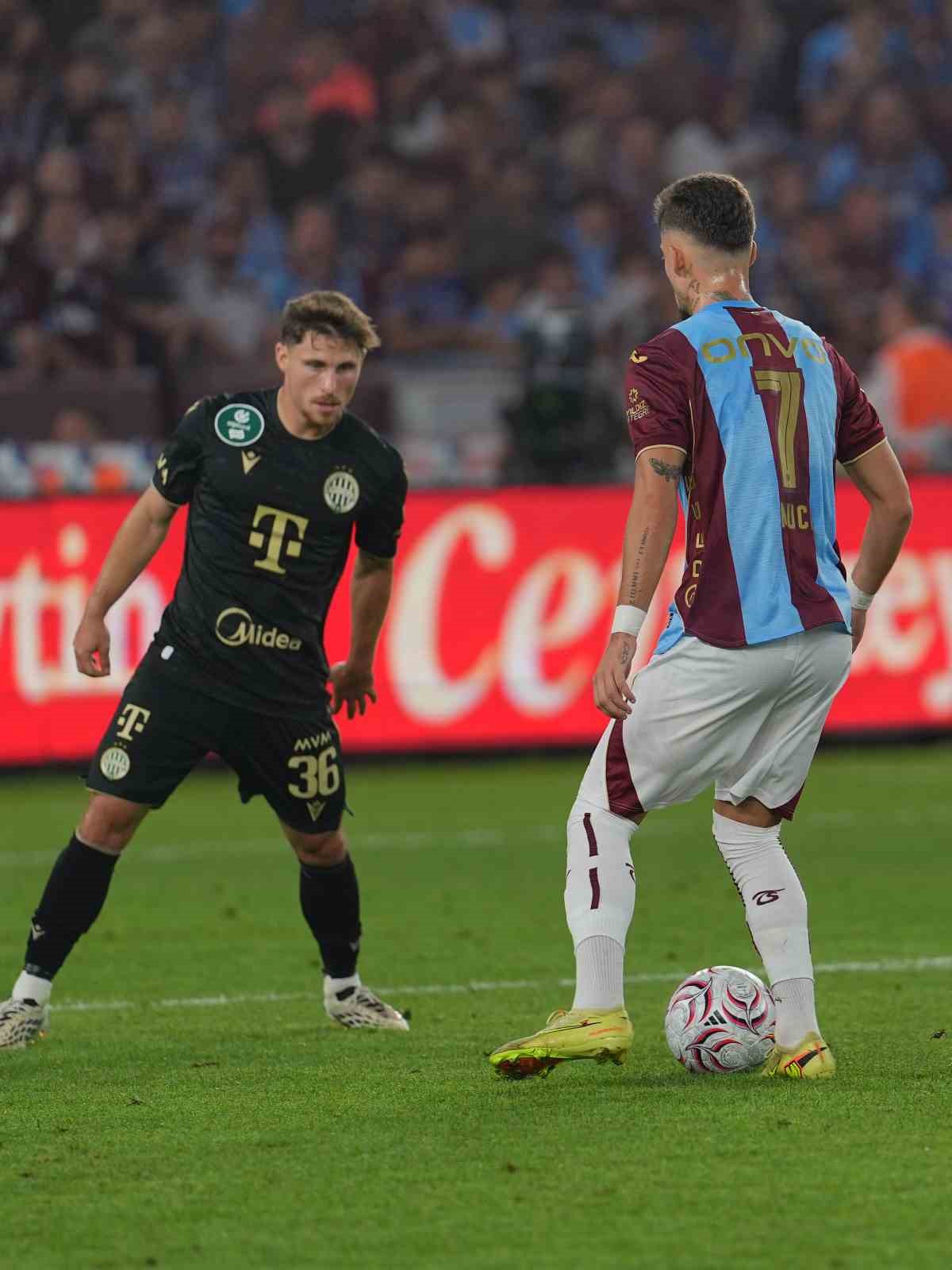 UEFA Avrupa Ligi: Trabzonspor: 0 - Ferencvaros: 1 (Maç sonucu)