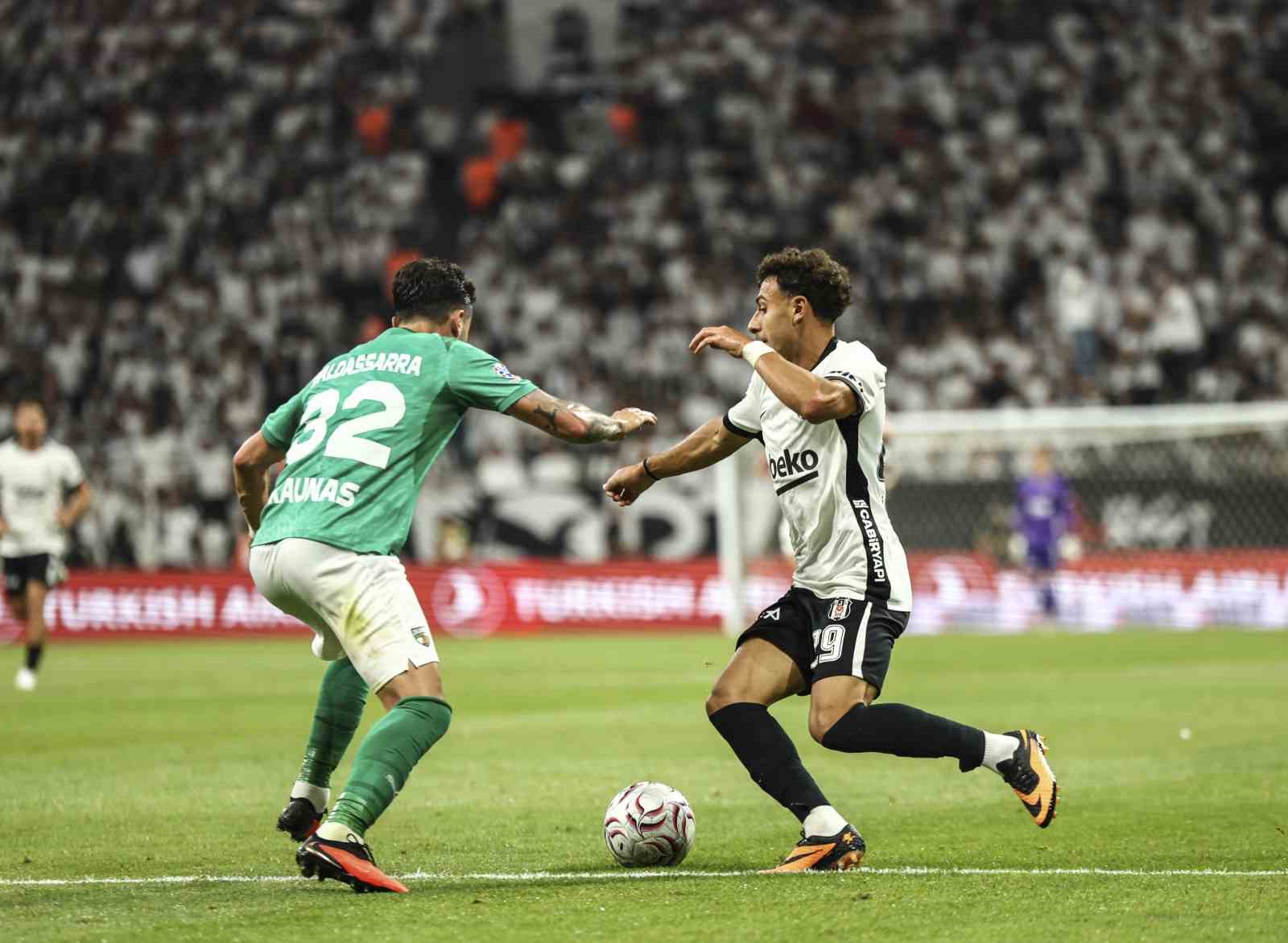 UEFA Avrupa Ligi: Beşiktaş: 3 - Kauno Zalgiris: 0 (Maç sonucu)