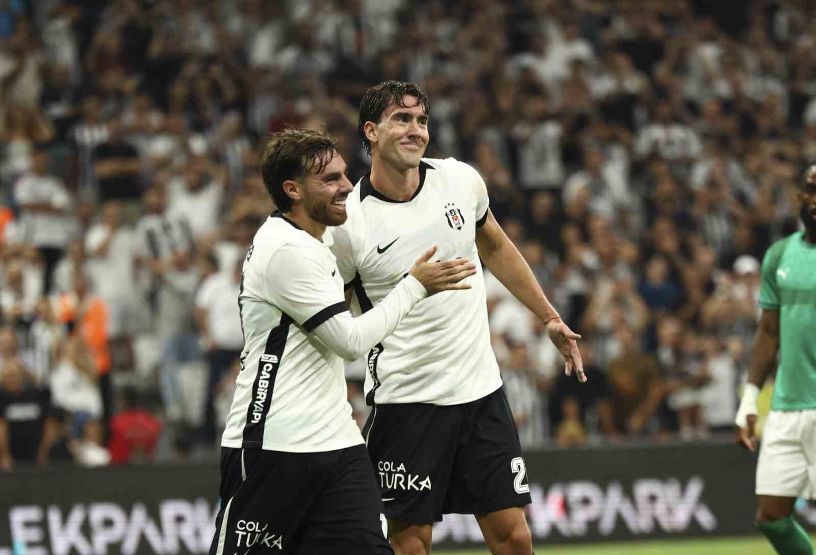 UEFA Avrupa Ligi: Beşiktaş: 3 - Kauno Zalgiris: 0 (Maç sonucu)