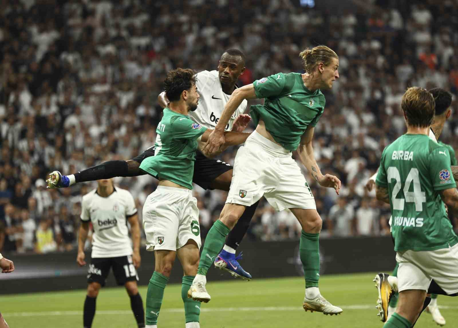 UEFA Avrupa Ligi: Beşiktaş: 3 - Kauno Zalgiris: 0 (Maç sonucu)