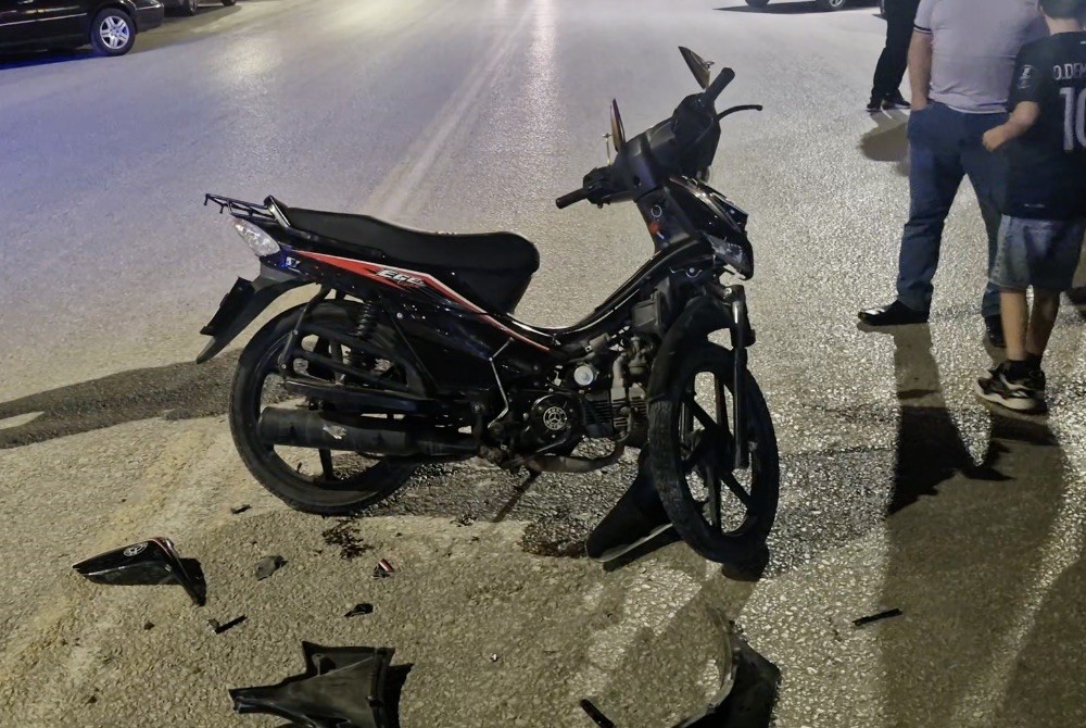 Çorum’da otomobil ile motosiklet çarpıştı: 1 yaralı