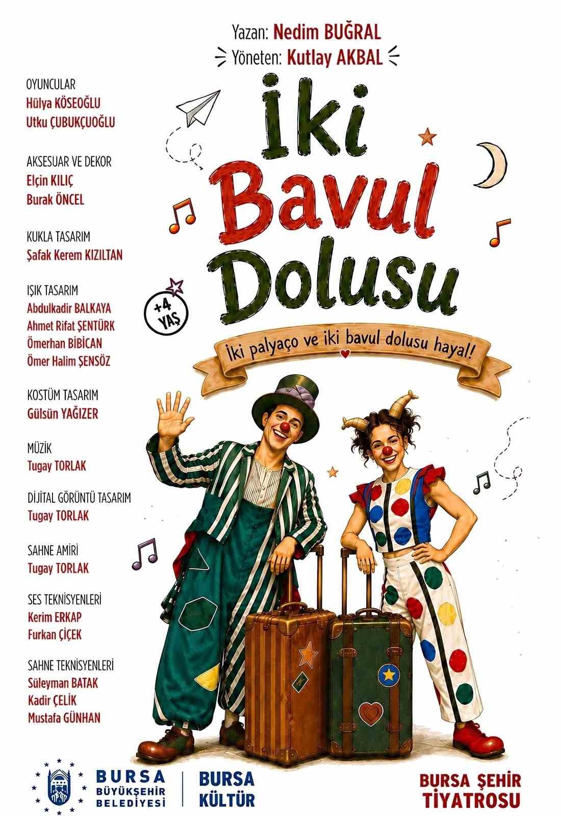 Büyükşehir’den miniklere ’İki bavul dolusu’ eğlence